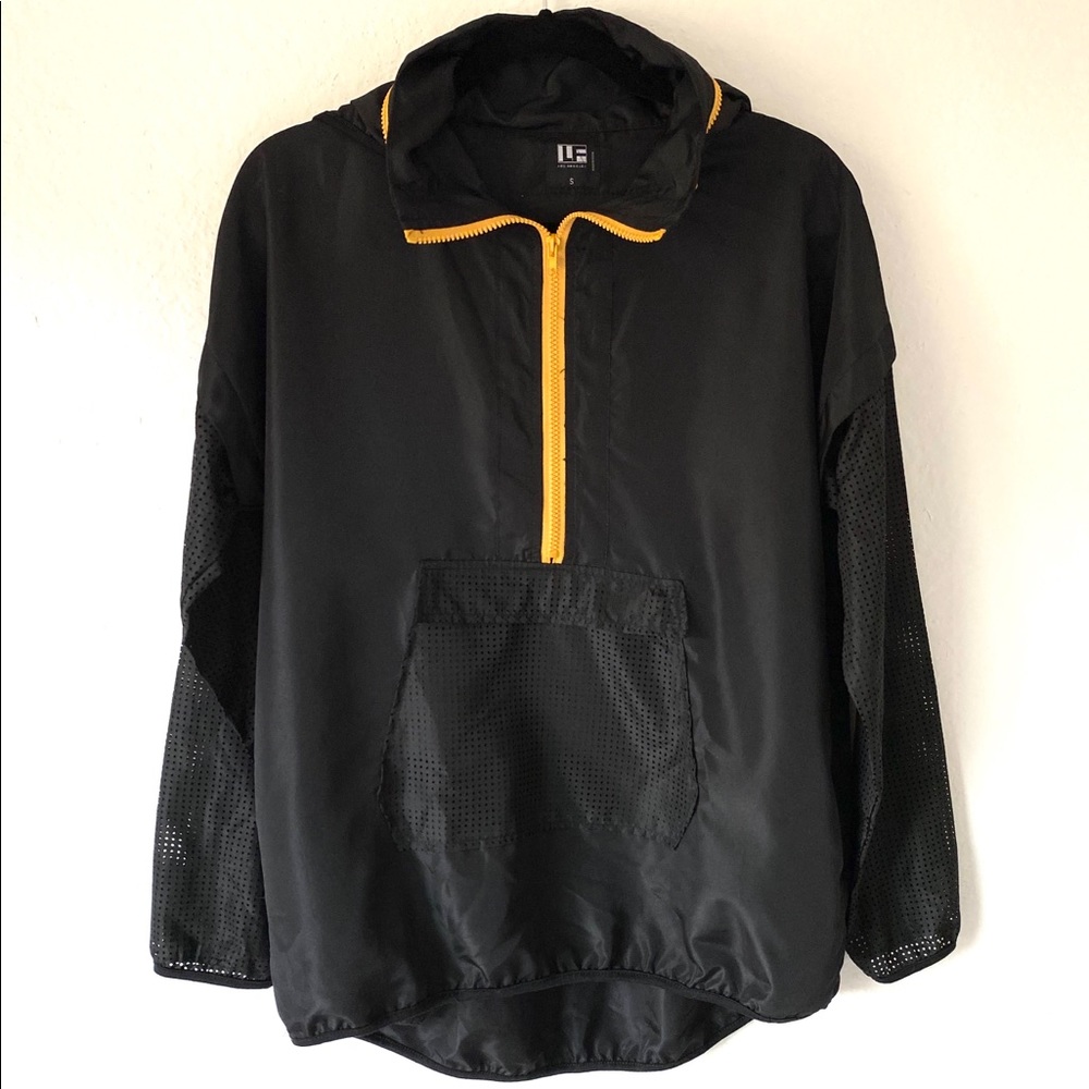 COPY - LF THE BRAND black oversized windbreaker